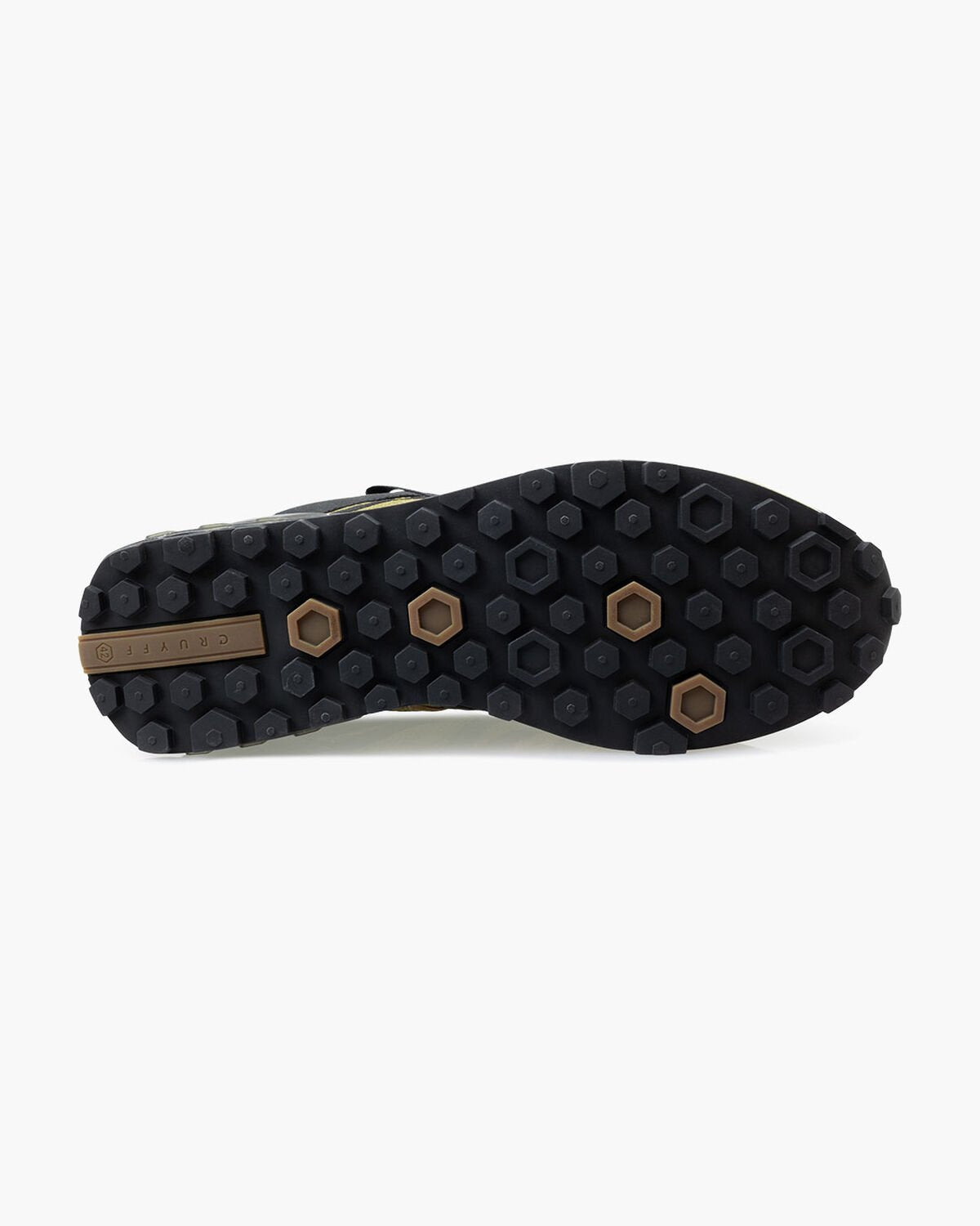 Cruyff Fearia Hex-Tech Trainer Black/Dull Gold