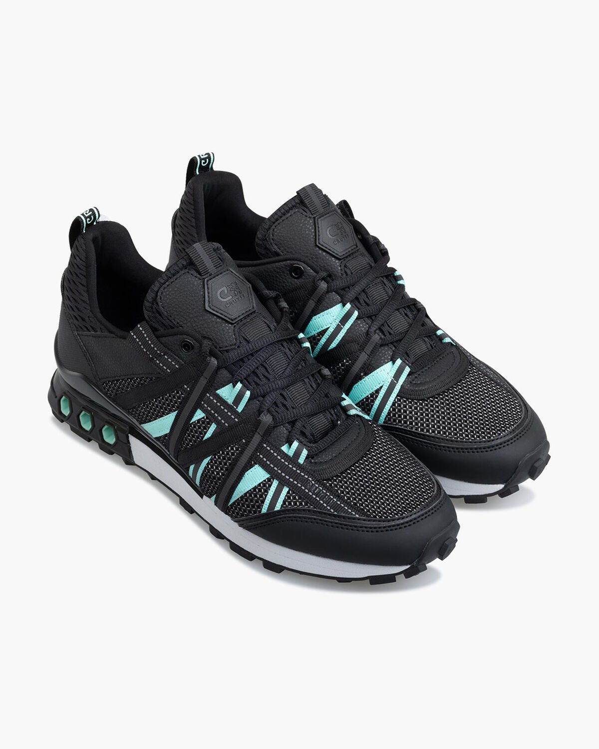 Cruyff Fearia Hex-Tech Trainer Black/Mint