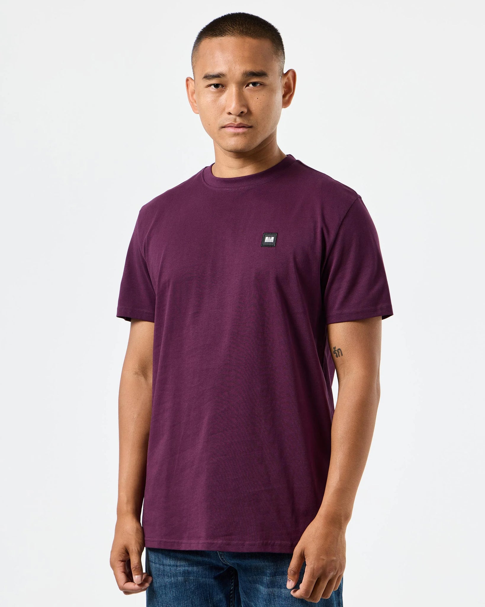 Weekend Offender Cannon Beach T-Shirt Acai Berry