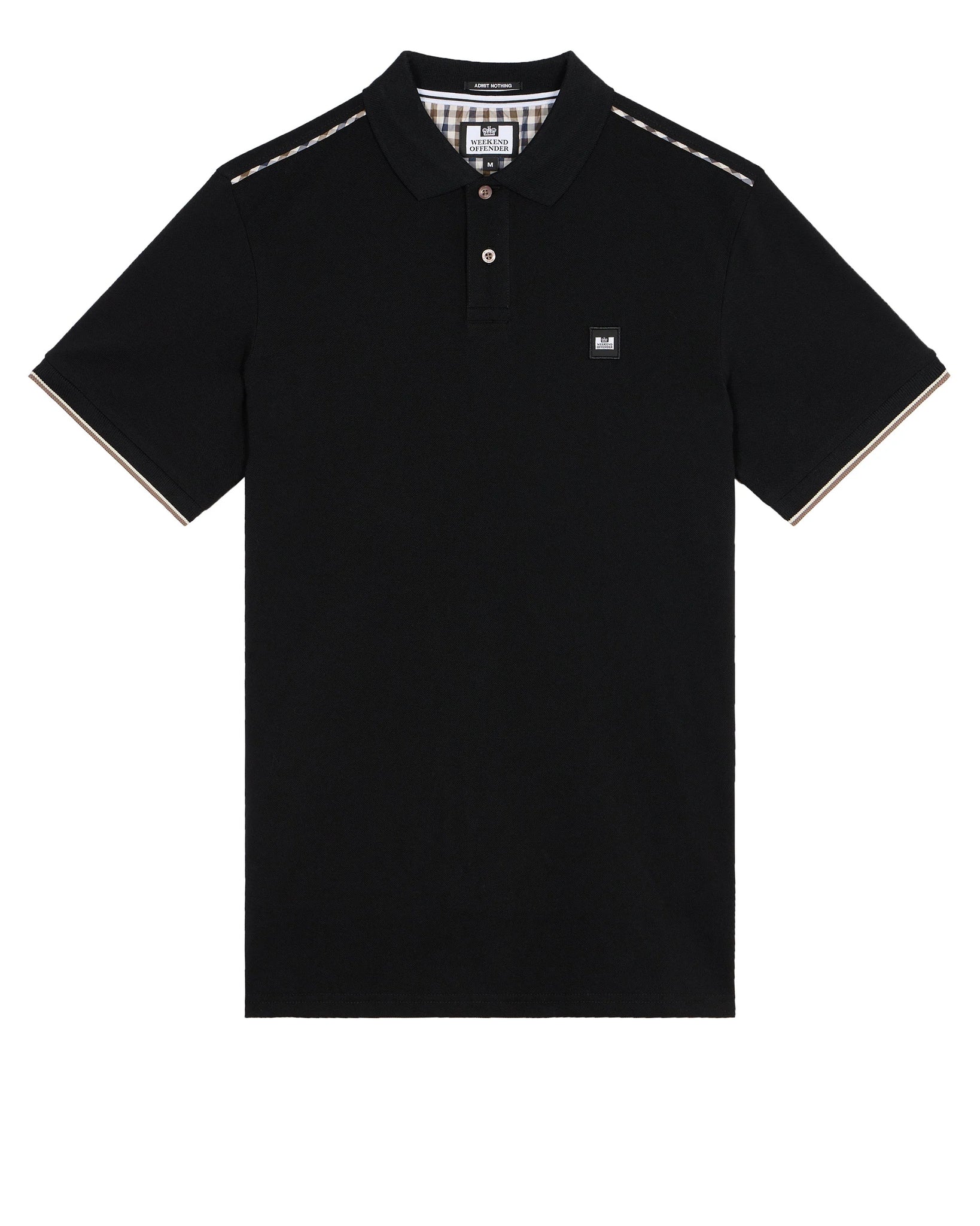 Weekend Offender Sakai Polo Black