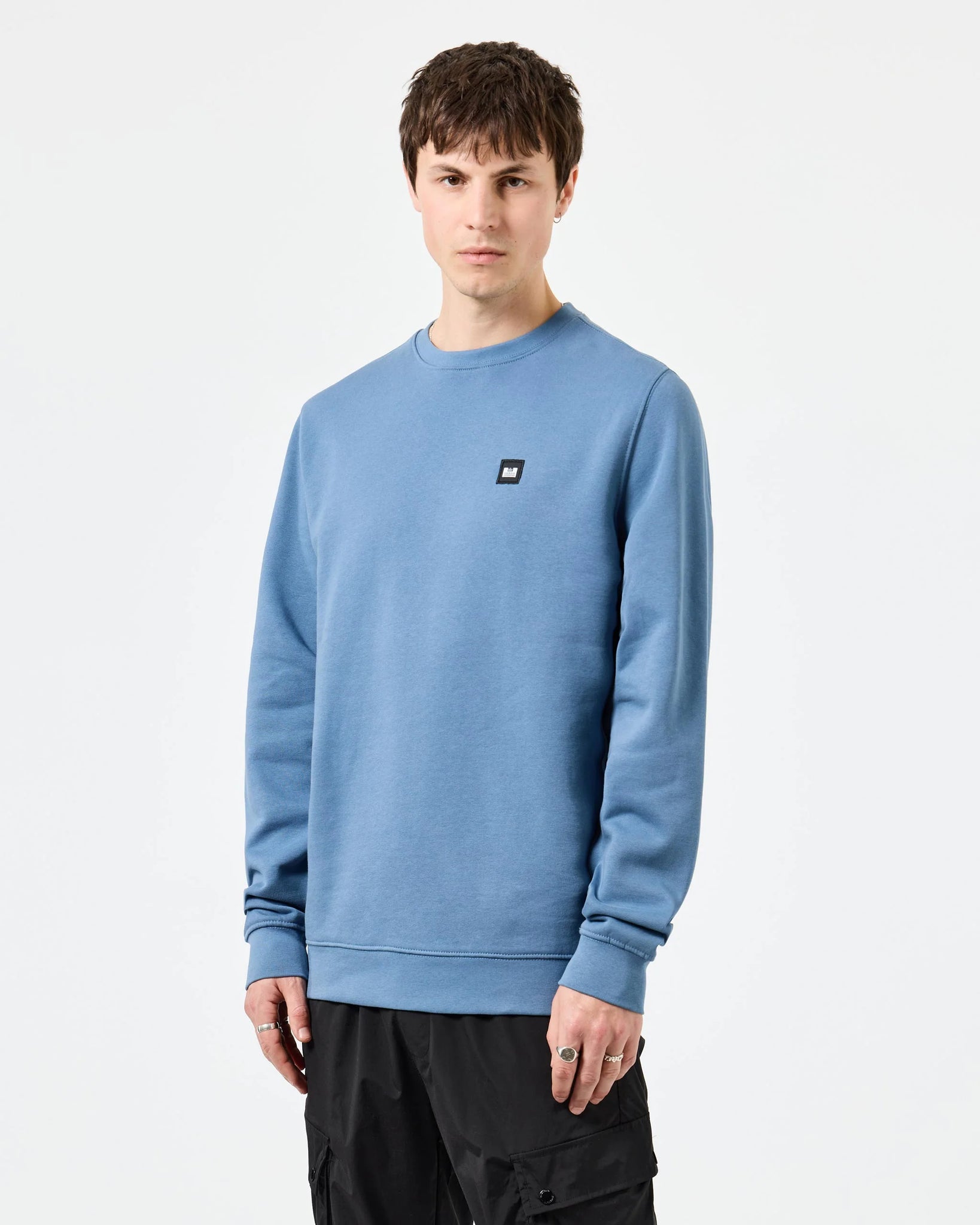 Weekend Offender Ferrer Sweatshirt Baltic Blue