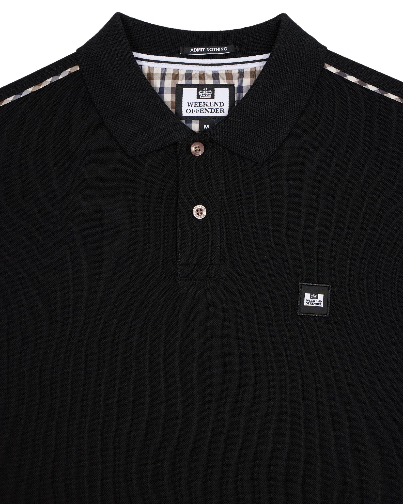 Weekend Offender Sakai Polo Black