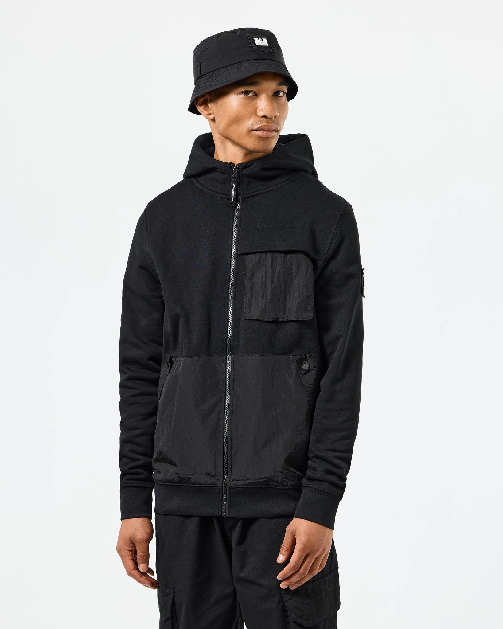 Weekend Offender Daponte Hoody Black