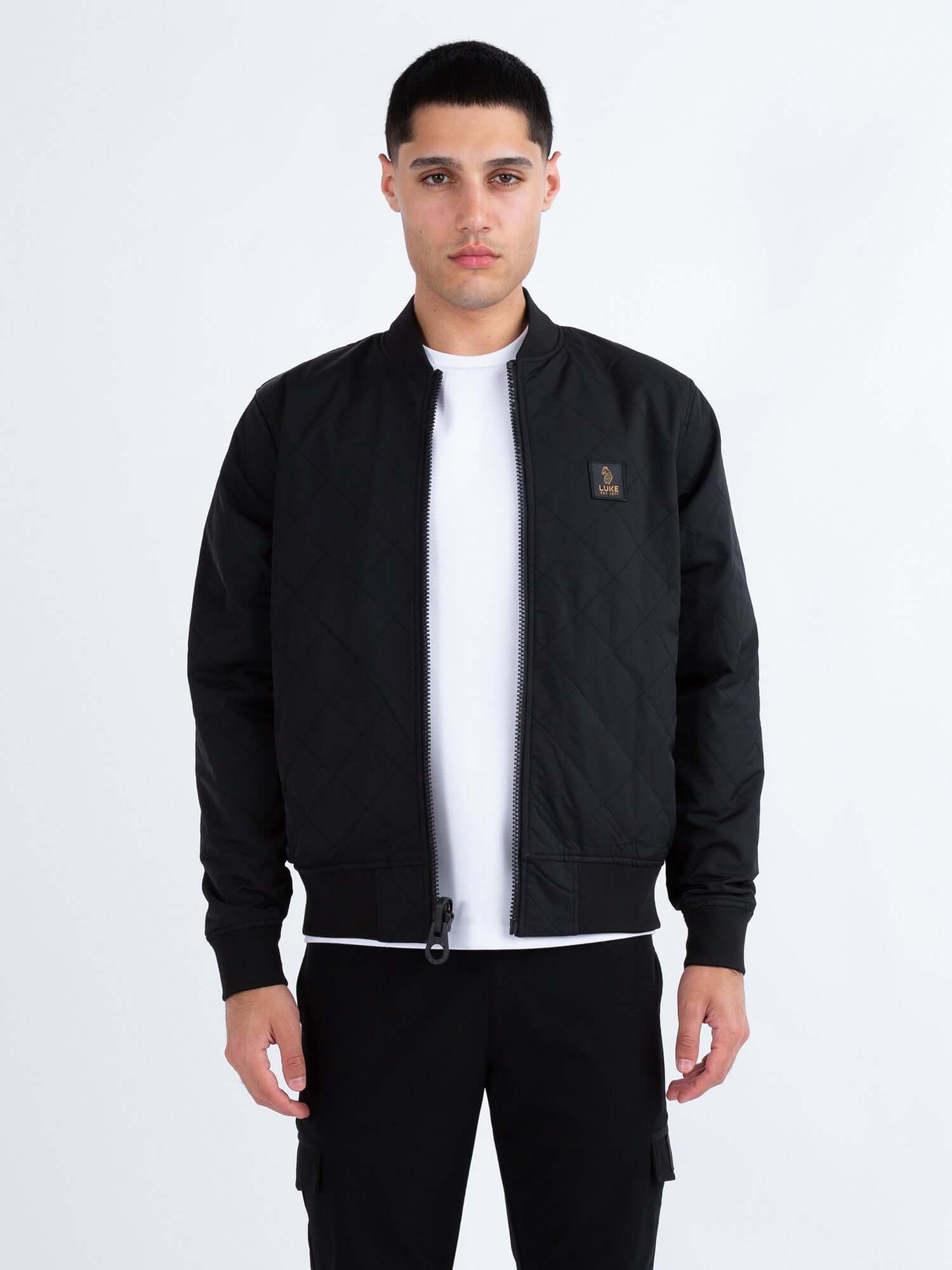 Luke Suzhou Reversible Jacket Black/Mushroom