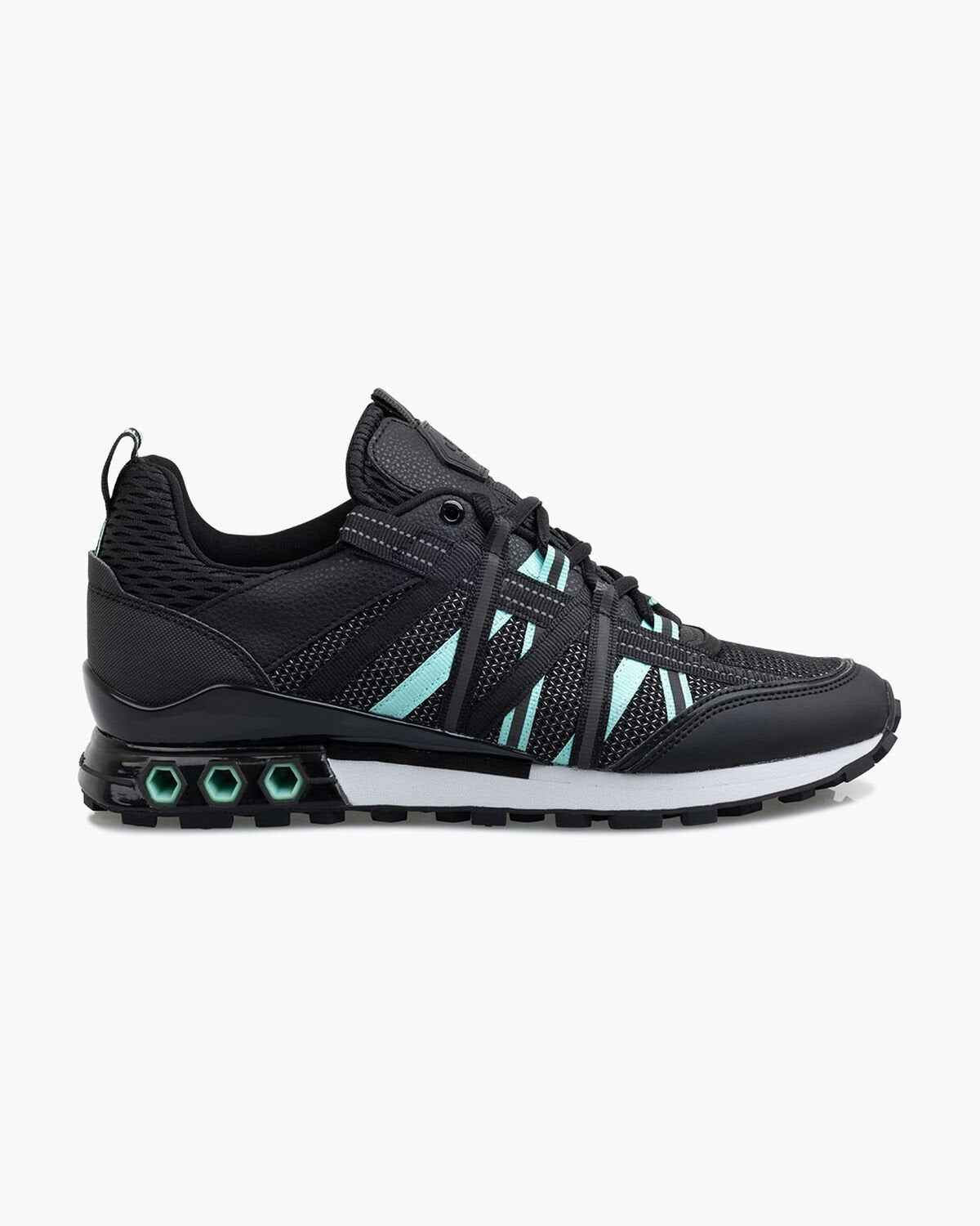 Cruyff Fearia Hex-Tech Trainer Black/Mint