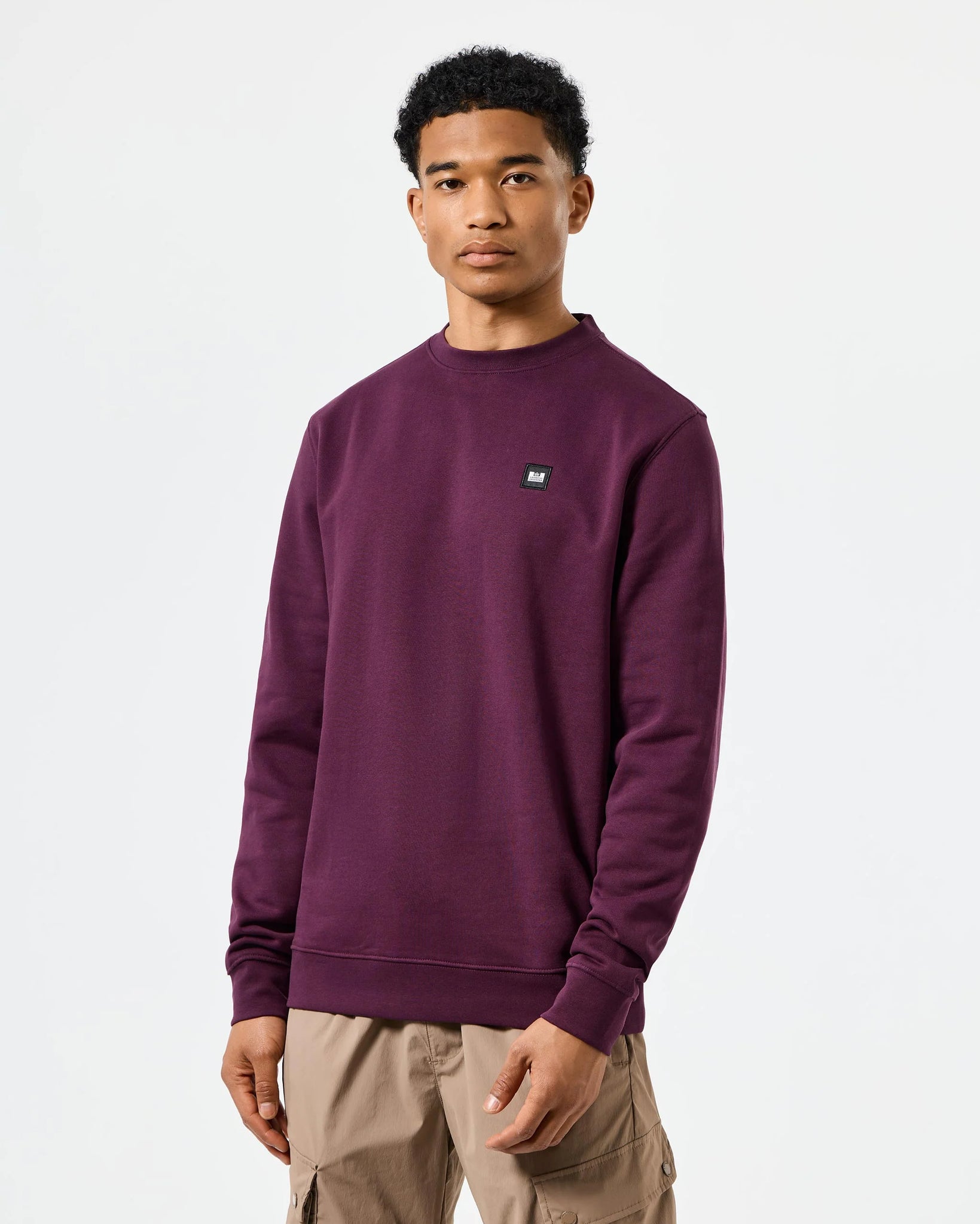 Weekend Offender Ferrer Sweatshirt Acai Berry