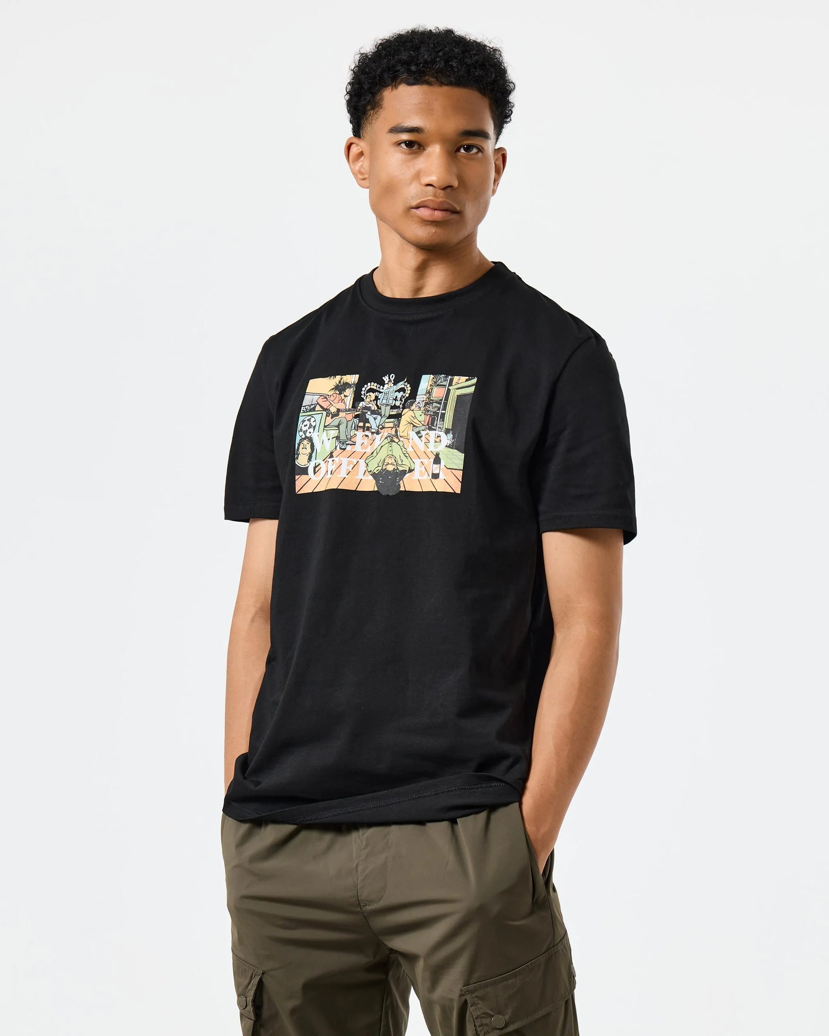 Weekend Offender Stratford Avenue T-Shirt Black