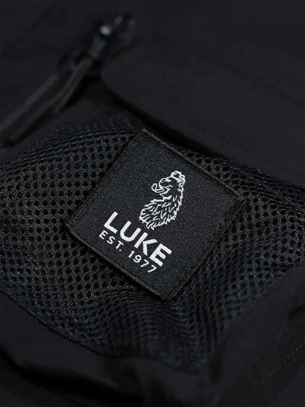 Luke Hulun Pocket Detail Shirt Black