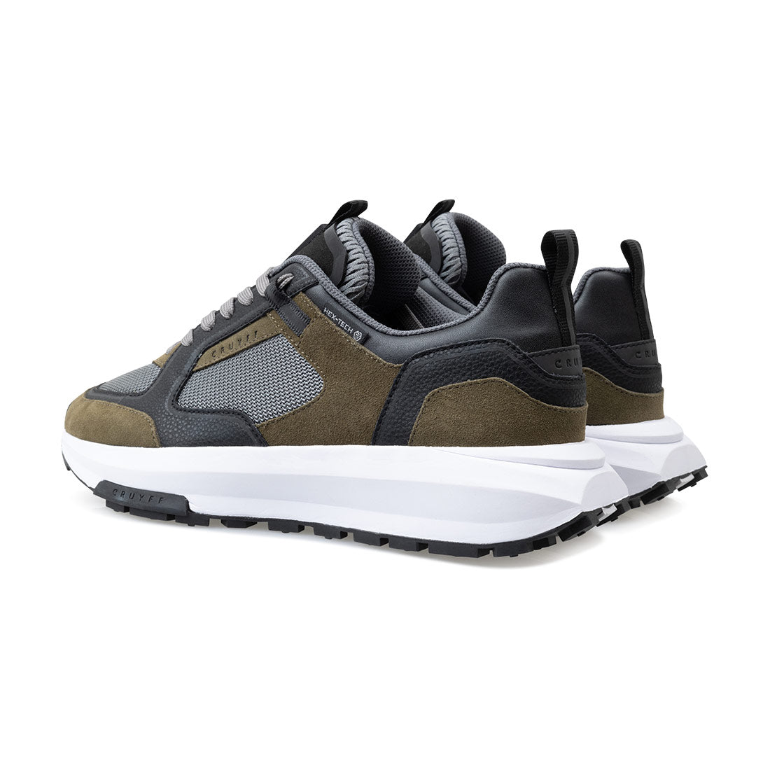 Cruyff Rayado Trainer Dk Olive/Black