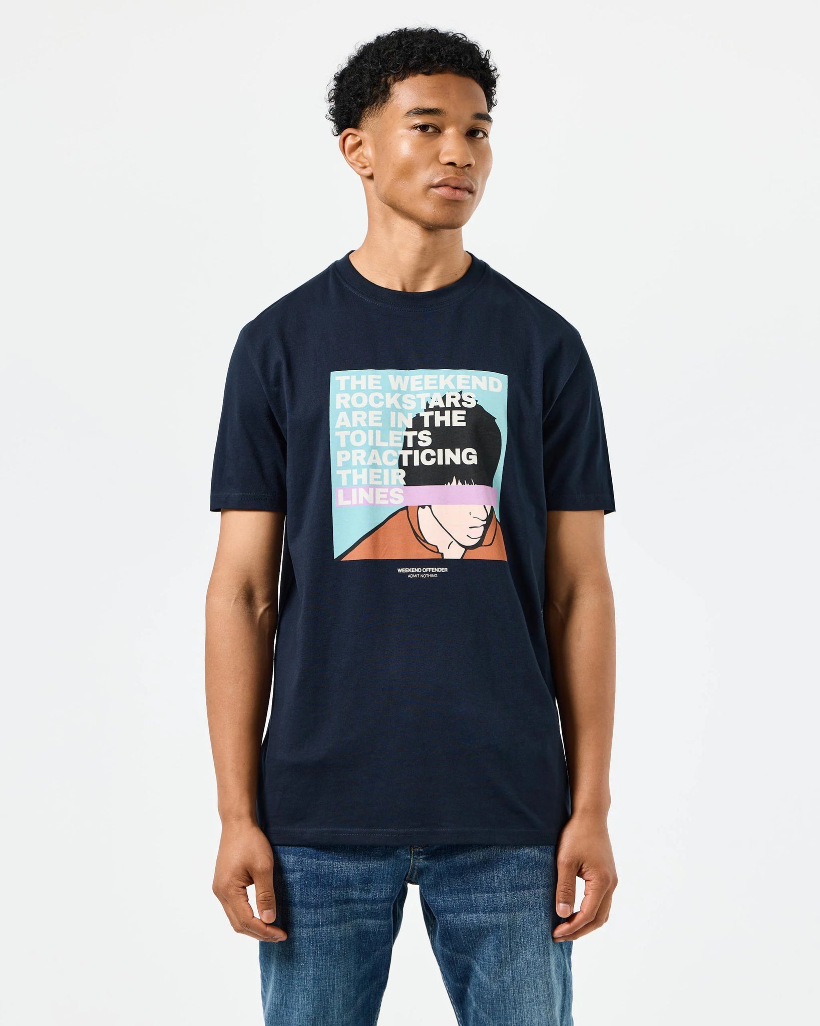 Weekend Offender San Francisco T-Shirt Navy