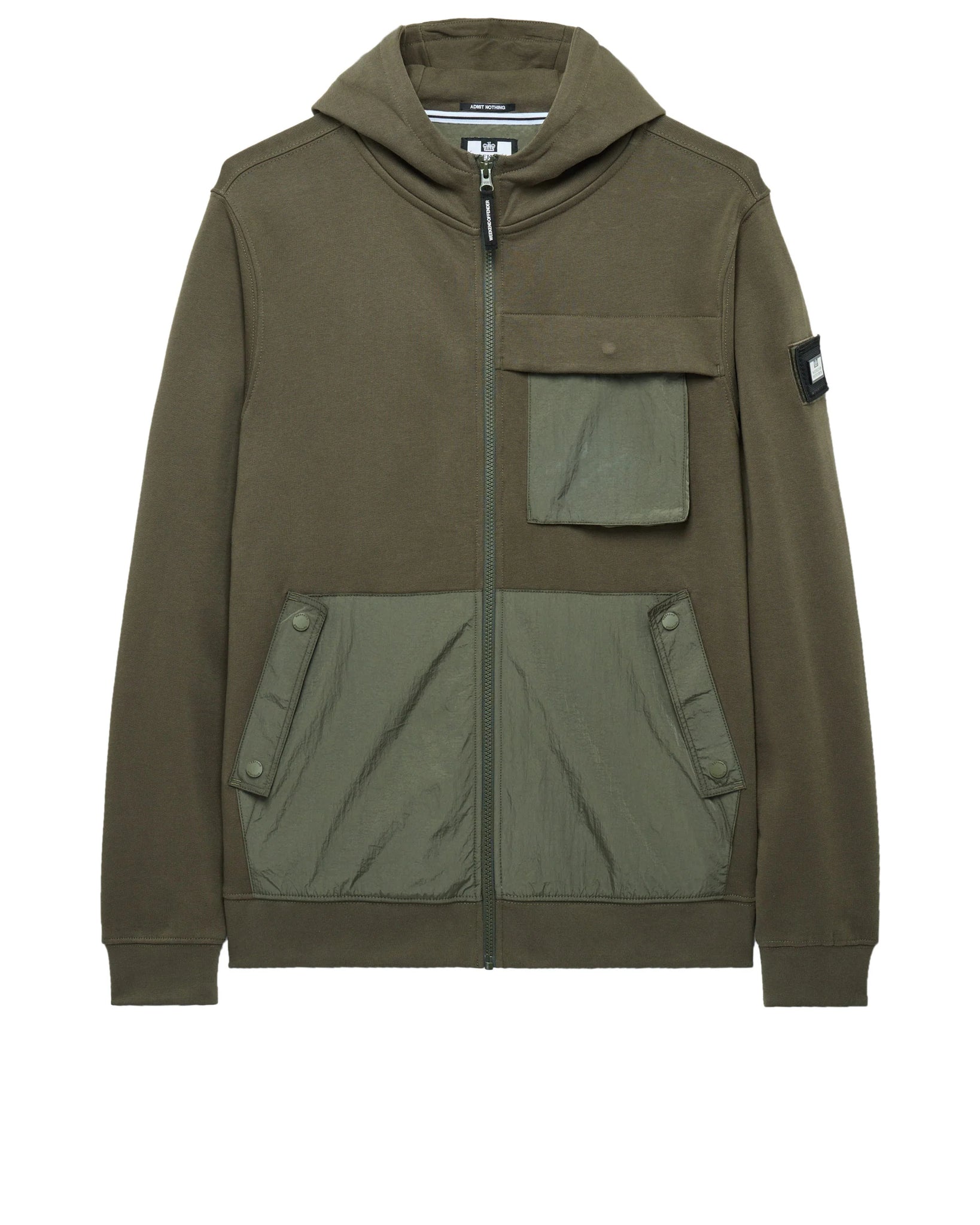 Weekend Offender Daponte Hoody Castle Green