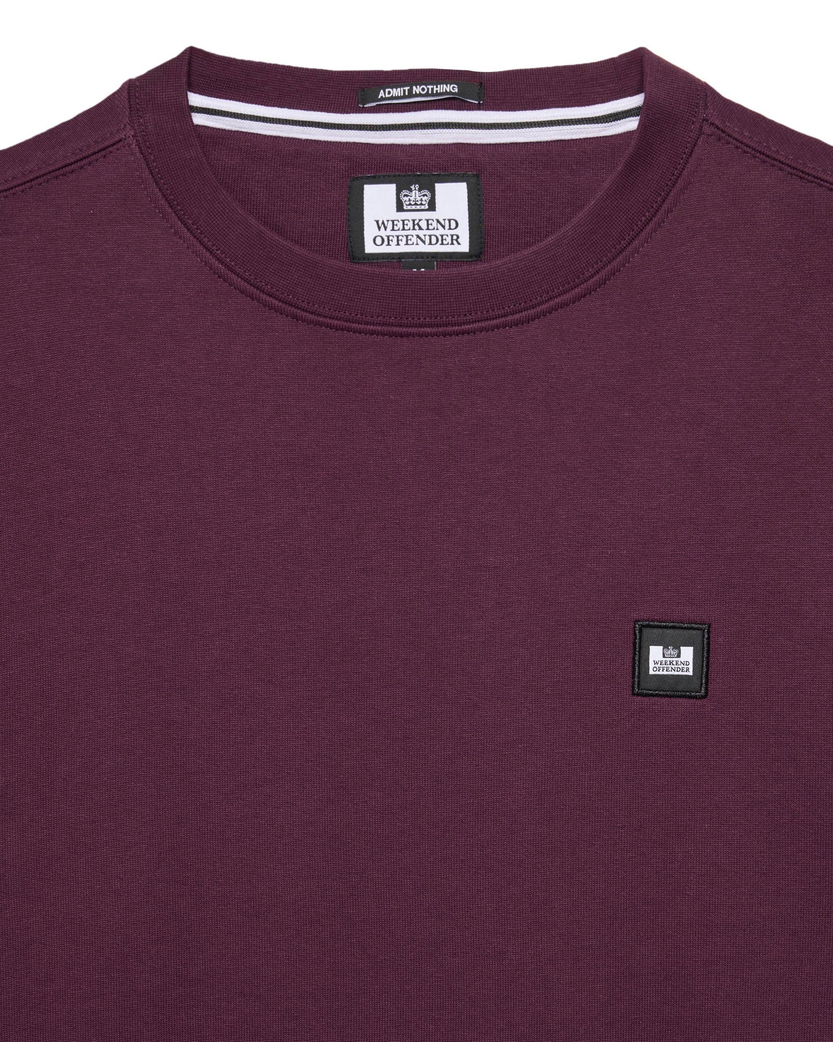 Weekend Offender Ferrer Sweatshirt Acai Berry