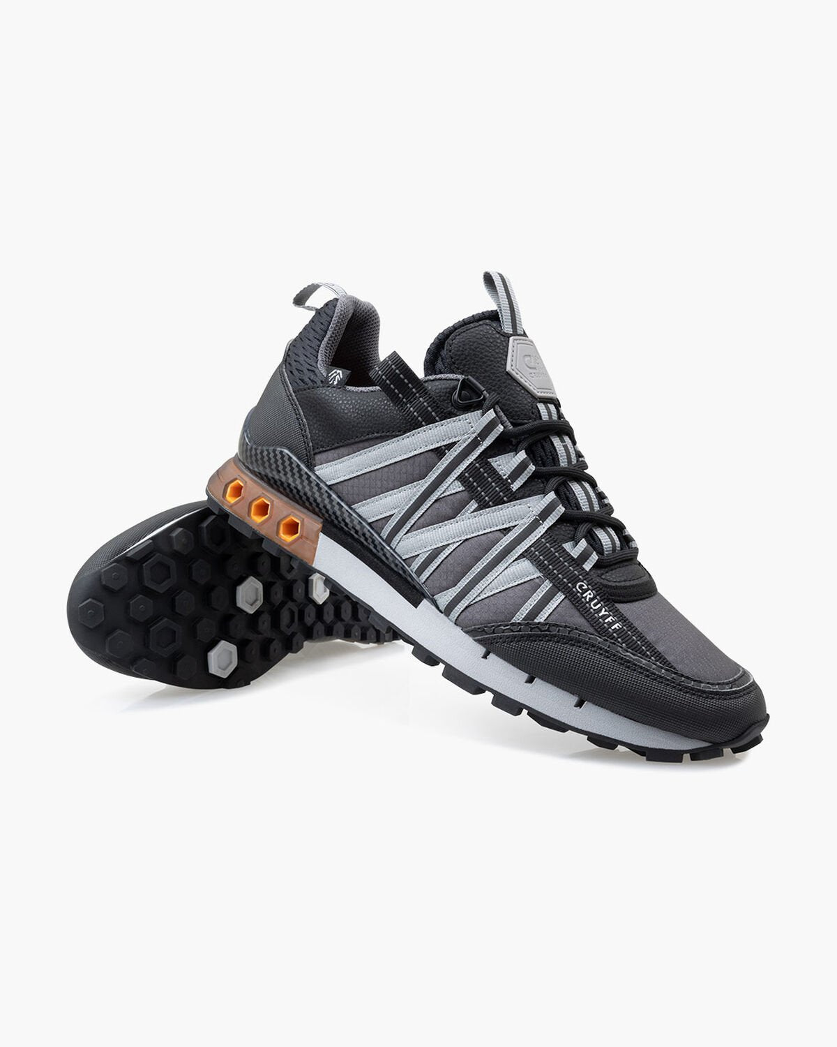 Cruyff Fearia Montserrat Trainer Black/Grey/Orange