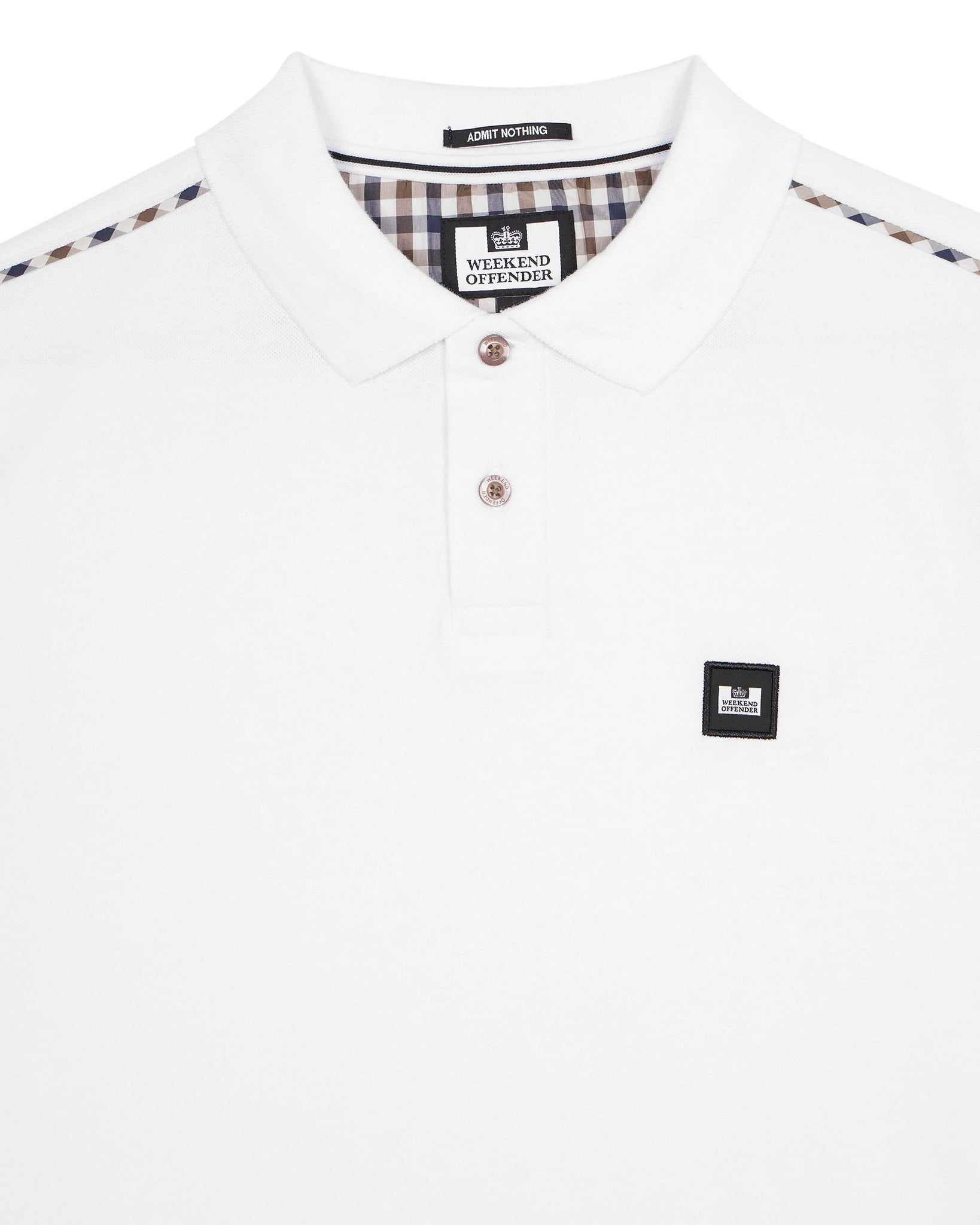 Weekend Offender Sakai Polo White