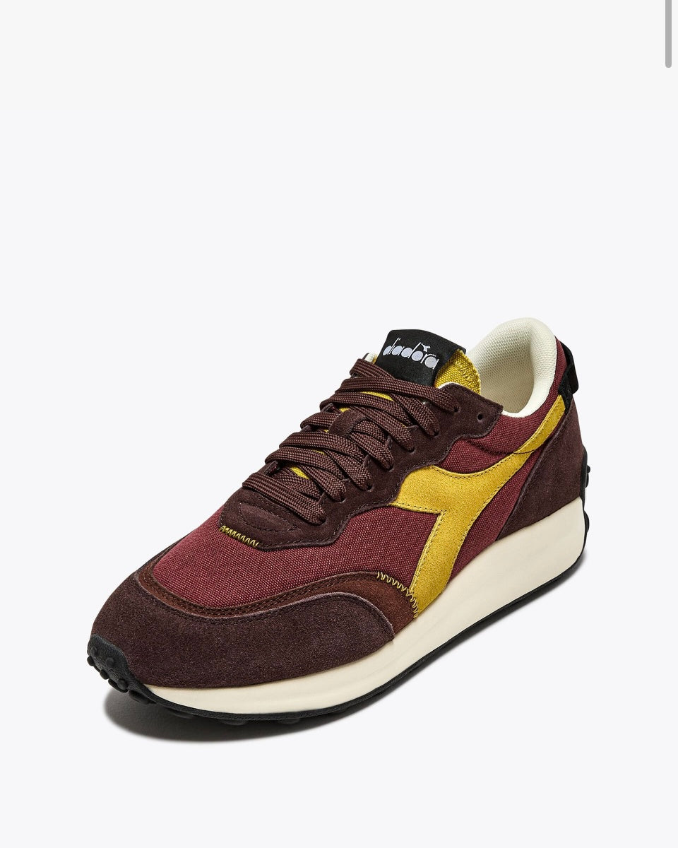 Diadora Race Suede SW Trainer Seal Brown/Cinnamon