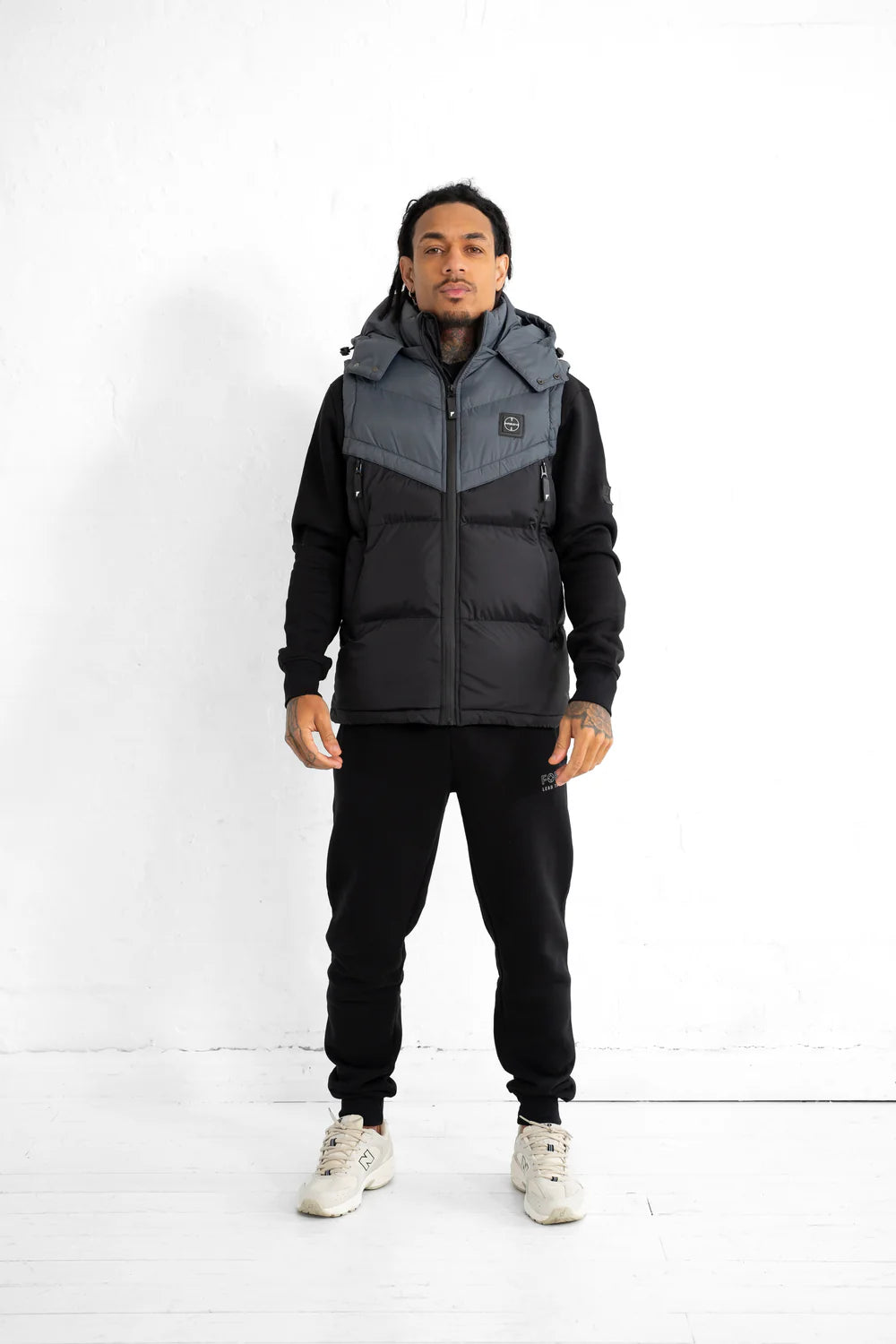 Foray Tower Gilet Black/Charcoal