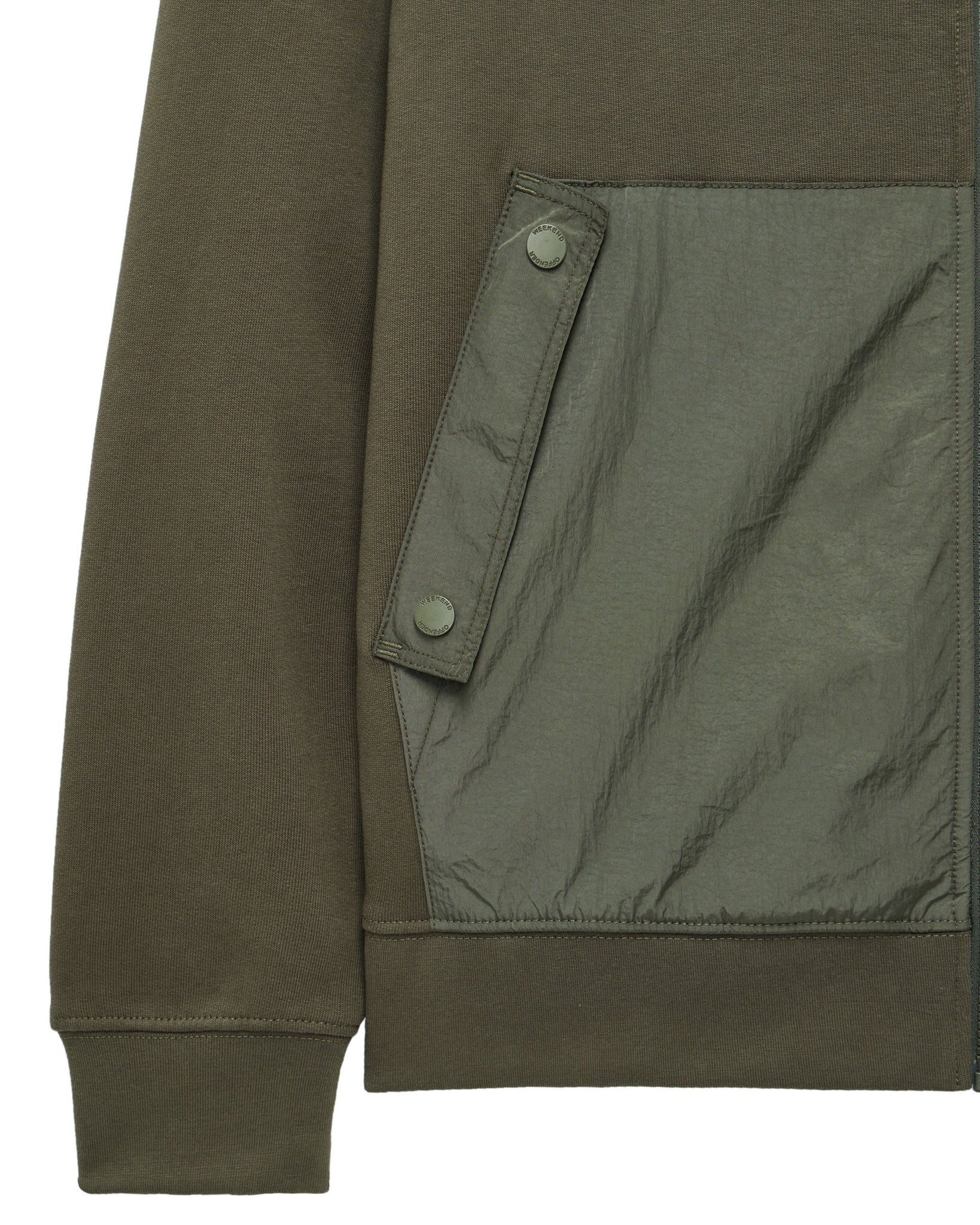 Weekend Offender Daponte Hoody Castle Green